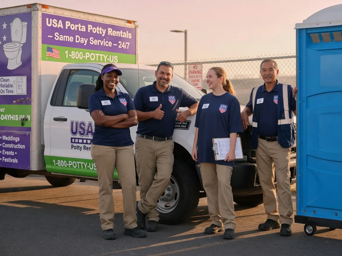Porta Potty Rental company in Samaria, MI